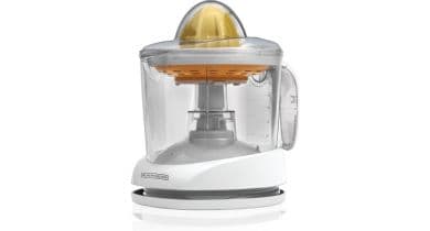Extractor Black&Decker Cítrico CJ625. Black-Decker-CJ625.-Exprimidor-de-citricos-150W-de-color-blanco-de-34-onzas-portatil