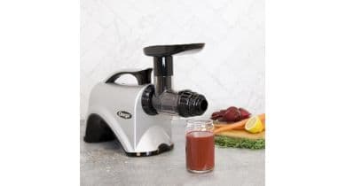 Extractor Omega Modelo NC800HDS. Exprimidor lento prensa en frio, 80 RPM, Omega HD de 5ª generación